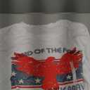 Womens American Flag Crop Tops 4th of July Patriotic Tshirt Casual Short Sleeve Crop Tee Teen Girls Crop Top (X-Small, White)