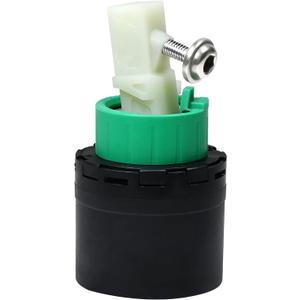 92730000 Single-hole faucet ceramic cartridge replacement part, 2-inch single-hole, compatible with Hansgrohe M3/M2 2-inch single-hole cartridges, suitable for Hansgrohe kitchen faucet cartridges.