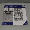 FloorPops 12-in by 12-in Charcoal REO Peel & Stick Floor Tiles, FP4947