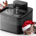 oneisall Wireless Cat Water Fountain: 74oz/2.2L Cordless Pet Water Fountains, 4000mAh Battery Operated Ultra-Quiet Integrated SilentFlow Pump for Cats Indoor, Automatic Cat Water Dispenser, BPA-Free