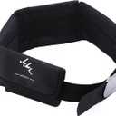 Waist Scub-a Weight Belt, Adjustable Scub-a Weight Belt with 4 Neoprene Pocket, Durable Dive Weight Belt for Fre-e Diving with Stainless Steel Buckle and Adjustable Webbing(Black)