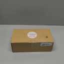 Mister Candle Dripless Unscented Pillar Candles, Set of 3 Hand Poured Solid Color Non-Scented Candles for Home Decor, Premium Wax, 60 Hr Burn Time - 3x4 Inch, White