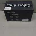 CHLORANTHUS 2 Pack Cordless Table Lamps, 3 Colors Stepless Dimming, 5000mAh Rechargeable Battery LED Desk Lamp for Bedroom/ Couple Dinner/ Desk/ Cafe/ Dining Room/ Terrace