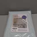 MIULEE Velvet Curtains Misty Blue Elegant Grommet Thermal Insulated Soundproof Room Darkening Curtains/Drapes for Classical Living Room Bedroom Decor 52 x 96 Inch Set of 2