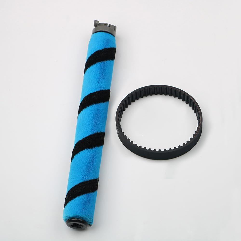 Soft Brushroll Replacement Parts for Shark Vertex DuoClean Vacuum AZ2002 Replacement Belt for Shark AZ2002 AZ2000 AZ2000W AZ2000WWK HZ2002 LA502 (1PCS Brush Roll and 1PC Vacuum Belt)
