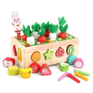 Toddlers Montessori Wooden Educational Toys for Baby Boys Girls Age 1 2 3 Year Old, Shape Sorting Toys 1st One First Birthday Girl Gifts for Kids 1-3, Wood Preschool Learning Fine Motor Skills Game