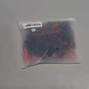 Lilosy Sexy Floral Lace Scallop Underwire Push Up Sheer Lingerie Set Outfits (Medium, Navy Blue)