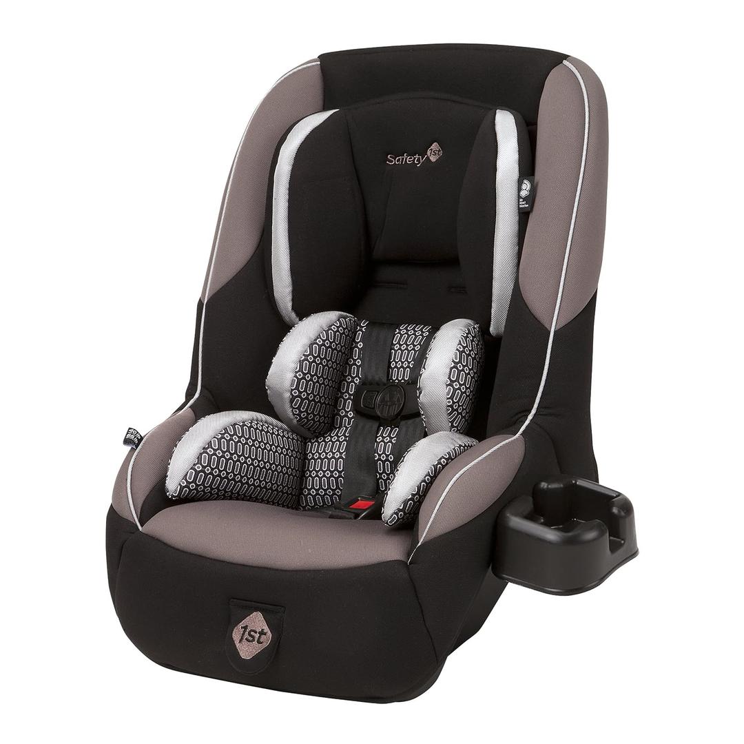 Safety 1st Guide Convertible Car Seat, Fits 3 Across, Forward Facing and Rear Facing, Chambers (Black)