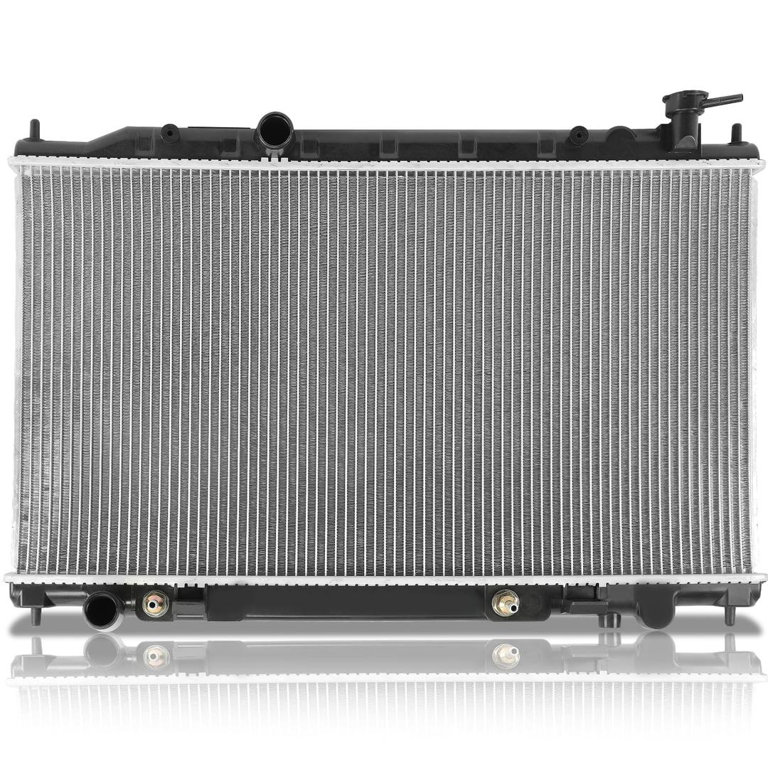 Orceed Engine Coolant Radiator with Transmission Oil Cooler, Fit for Nissan Altima 2002-2006 L4 2.5L, Automatic Transmission, OE 2414, CU2414, 8012414, 214108J000, 214608J000