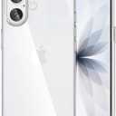 TENOC Phone Case Compatible with iPhone 17, Clear Case Shockproof Protective Bumper Slim Cover for 6.3 Inch