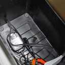 SUNAPEX Smart Battery Box 12V/24V Power Center - Multi Ports & Circuit Breaker for Trolling Motor, Marine,RV & Solar Panel (No Battery)