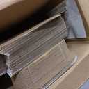 100 Pack 4x4x2'' Small Shipping Boxes, Corrugated Cardboard Mailers for Business, White (CM442-100)