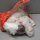 MaoGoLan Large Horse Stuffed Animal for Boy, Big Horse Plush Toy for Girl, Ridable Stuffy Pony for Kid, Stuffed Pony Plush Pillow for Baby Shower, Birthday Gifts or Party Favor, 33 inches, Brown (Pink)