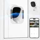 3MP 2K Window Camera, 2.4GHZ & 5GHZ WiFi Indoor Window Security Camera, 120 View Angle Window Camera with Angled Window Mount, Person & Motion Detection, 24/7 Recording, Quick Install