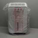 KNKA 2500 Sq.Ft Dehumidifiers for Home with Drain Hose Max 34 Pints, Dehumidifier for Basement, Bedroom, Bathroom, Large Room, Three Modes, Intelligent Humidity Control, Dry Clothes, 24HR Timer