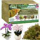 Halatool 4.4LB Green Forest Moss Natural Sphagnum Moss for Plants Fluffy Orchid Moss for Orchids Repotting Dried Plant Moss for Potted Plants Indoor & Outdoor