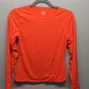 GEMBERA Womens Ribbed Long Sleeve Crewneck Casual Slim Basic Shirts Fitted Knit Tops Size L