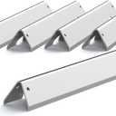 66795 & 66032 Flavorizer Bars 17 Replacement for Weber GS4 Genesis II 300, E/S-310 335 315 345, SE-335 310, EX-335 Grill Parts, GS4 Genesis II LX 340 Parts, 16 GA Stainless Steel Flavor bars, 5 Pack