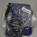 Bolux Dog Harness, No-Pull Reflective Dog Vest, Breathable Adjustable Pet Harness with Handle for Outdoor Walking - No More Pulling, Tugging or Choking (Blue, Medium) Pack of 1