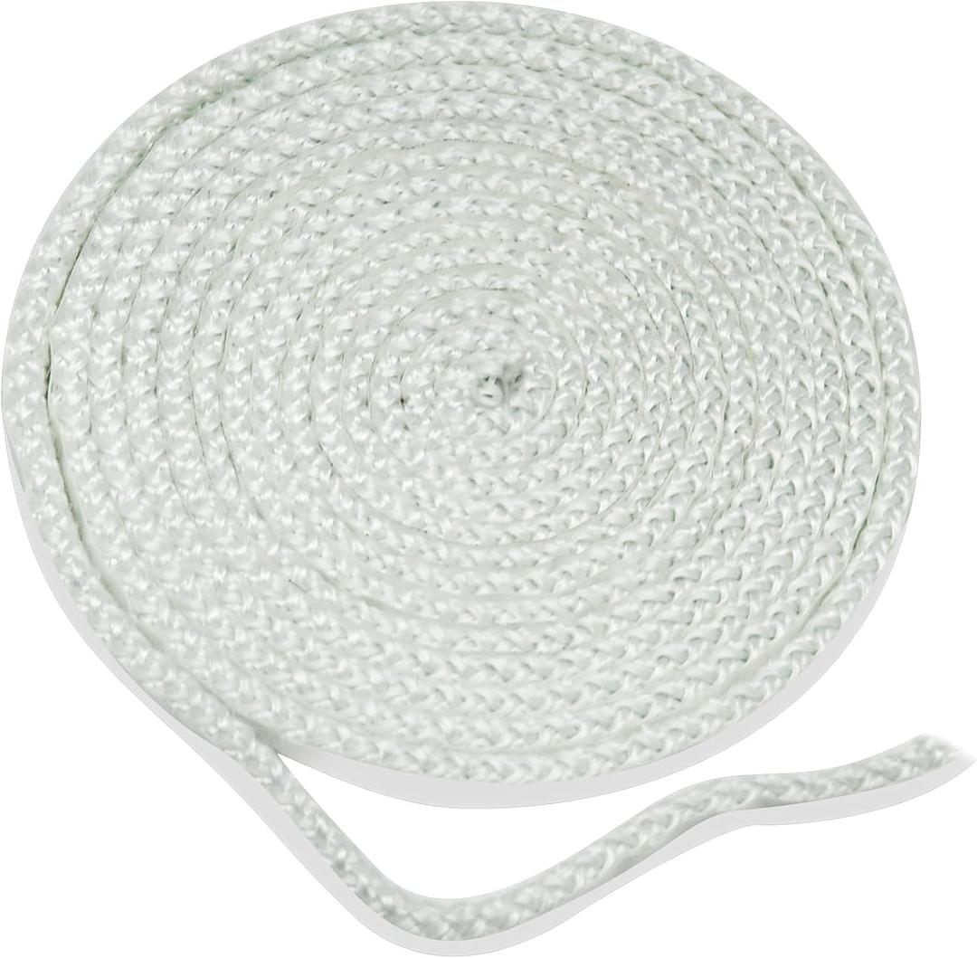 Adviace 1-00-11862 Stove Door Gasket with Self-Adhesive for Harman Advance, Invincible Insert Pellet Stoves, Harman Oakwood Wood Stoves and Harman CW30 Coal Stoves, 3/ 8'' x 10FT Fiberglass Seal Rope