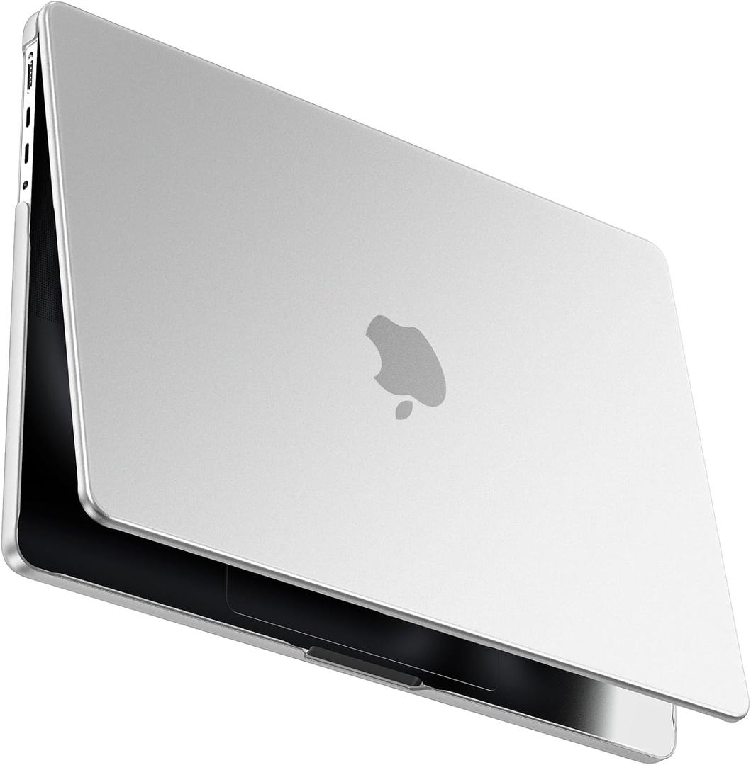 BlueSwan Matte Case for MacBook Pro 14 M5 2026 2025-2021 M4 M3 M2 M1 Pro/Max, Compatible A3401 A3112 A2992 A2918 A2779 A2442, Hard Shell Protective Cover, Matte Clear