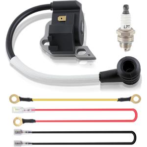 0000-400-1306 Ignition Coil with Spark Plug for Stihl MS250 021 023 025 MS210 MS230 Chainsaw 0000 400 1302 1123-400-1301