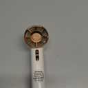 Handheld Portable Turbo Fan with Ice Cooler, Speed (1-199) 5500mAh Rechargeable Personal Fan,[20H Cooling Time] Mini Yet Powerful [20000 RPM] Small Pocket Fans for Travel/Outdoor/Home/Office, White