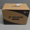 Okinos, 6 Pack RGB Fans, Infinity Mirror, Cable Connector 3 Pin 5V Addressable RGB Fans with Controller (Not Daisy Chain), PWM PC Fan 1800 RPM, 52.4 CFM, Infinity Series