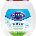 Clorox Round Scented Plastic Toilet Seat with Easy-Off Hinges