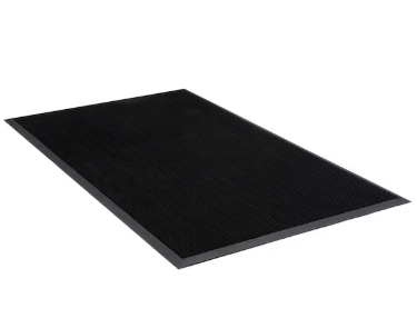 Black Mat, 6x3 Ft, Black