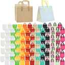 120 Pcs Insulated Take Out Bags Bulk in Thermal Insulation Lunch Bag for Hot Cold Food Pizza Coffee Milk Tea Delivery Cooler Bag for Catering Restaurant Picnic (9.5 x 9.5 x 6 in) (120, 24x24x15)