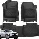 Priprilod Floor Mats Fit for Land Rover Discovery Sport 2015-2025 All Weather Protector TPE Floor Liners Custom Fit Car Mats Non-Slip