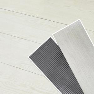 Peel and Stick Floor Tile Natural Wood Grain Appearance Self Adhesive Waterproof Fire Prevention and Scratch Prevention Suitable for Kitchen Bedroom Office (French Grey, 36PCS)