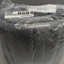 Buganda Memory  Foam Bath Mat 50×30  Ultra Soft and Non-Slip Bathroom Rug Grey