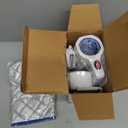 Handheld Steamer for Clothes Wrinkle Removes,Garment Steamer for Hat,1.5lbs Lightly,40s Fast Heat-up,8 FT Power Cord,800W, for Home and Travel with Automatic Shut-Off Safety Protection (white)