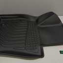 HAFIDI® Floor Mats & Backrest Mats & Cargo Mats for Mazda CX-90/CX-90 PHEV 2026 2025 2024 8 Seats with 2nd Row with Bench Seat, All Weather TPE Custom Fit Floor Liners for CX-90/CX-90 PHEV Car Mats