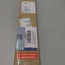 BlindsAvenue Cellular Honeycomb Cordless Polyester Shade, 9/16" Single Cell, Light Filtering, White, Size: 46" W x 48" H