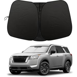 2026 Upgrade Front Windshield Sunshade for Nissan Pathfinder 2022-2026 Reflector Foldable Car Shade Automotive Windshield Sunshades for Nissan Pathfinder Windshield Sun Shade |Keeps Your Vehicle Cool|