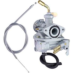 Hoypeyfiy CT70 Carburetor Carb with Throttle Cable Replacement for Honda CT70 CT70H KO Trail Bike 1969-1977
