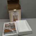 Christmas Snow Globe Lantern Greenhouse Water Glittering Globe with Little Lawn 6H Timer Function Christmas Snow Globes 3 AA Battery Operated for Christmas Festival Decorations Gifts (Greenhouse)