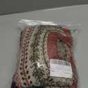 MakeMeChic Women's Long Sleeve Grandma Sweater Crew Neck Vintage Knit Cozy Pullover Tops, Medium