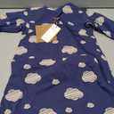 Unisex Sleeping Bag for Babies and Toddlers 1.0 Tog Sleep Sack 6-18 Months, Newborn Sleep Sack, Wearable Blanket Baby, One Piece Long Sleeves, Gifts for Baby (Navy Sky)