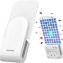 Fly Trap Indoor(1 Device + 5 Glue Cards), Fruit Fly Traps for Indoors, Plug-in Flying Insect Trap for Gnats, Mosquito, Moths, Flies for House