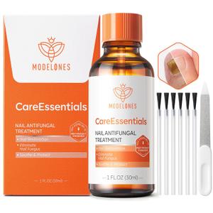 2 x modelones Toenail Fungus Treatment Extra Strength 7days Nail Fungus Treatment for Toenail and Fingernail With Brushes Head Nail Repair for Damaged Nails Antifungal Nail Polish 30ML 1Fl Oz