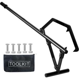 50.9inch Timberjack Log Lifter, Adjustable Log Roller Cant Hook, Heavy Duty Steel Logging Tools Log Jack for Rolling Logs Ups to 25" in Dia