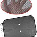 WDGBUIT Car Sunshade Mesh Sun Shade Bikini Top Roof Sunblock Mesh Heat Mesh for Jeep for Wrangler JK JKU 4 Door Unlimited 2007-2018