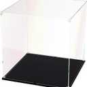 Clear Acrylic Display Case, Self-Assemble Showcase for Collectibles, Action Figures, Dolls, Toys - Alternative Glass Box for Commemorative Gifts(14x14x14 inch, 35x35x35 cm)