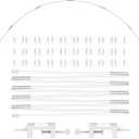 LANGXUN 12ft White Table Balloon Arch Kit, Balloon Arch Stand Frame For Birthday Party Wedding and Graduation Decorations, Christmas Decor Baby Shower Bachelor Party Supplies