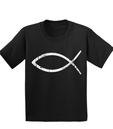 Fish Vintage T-Shirt, Size L