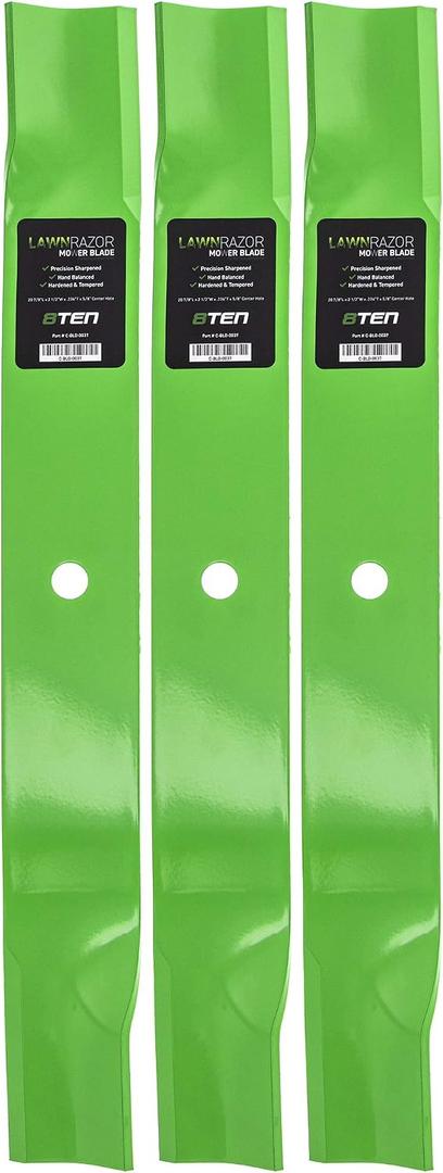 8TEN LawnRAZOR Mower Blade for Scag 48111 482879 539101733 High-Lift 3-Pack